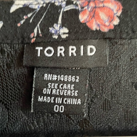 Torrid Tunic Size 00 (Equivalent to size 10) - Picture 4 of 7